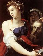 GIuseppe Cesari Called Cavaliere arpino Judith with the Head of Holofernes oil painting reproduction